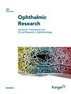 OPHTHALMIC RESEARCH雜志封面
